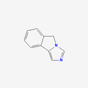 Chemical structure of 5H-Imidazo[5,1-a]isoindole