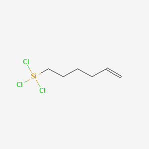 Chemical structure of 5-HEXENYLTRICHLOROSILANE