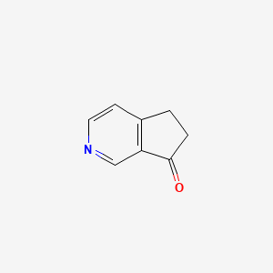 Chemical structure of 5H-Cyclopenta[c]pyridin-7(6H)-one