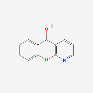 Chemical structure of 5H-[1]Benzopyrano[2,3-b]Pyridin-5-ol
