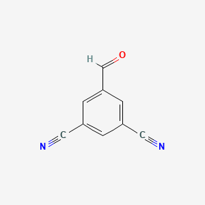 Chemical structure of 5-Formylisophthalonitrile