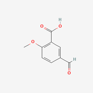 Chemical structure of 5-Formyl-2-methoxybenzoic Acid