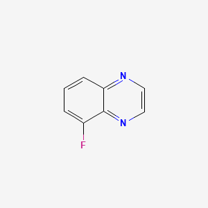 Chemical structure of 5-Fluoroquinoxaline