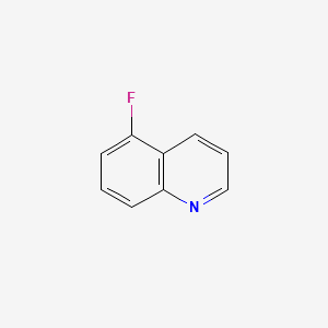 Chemical structure of 5-fluoroquinoline