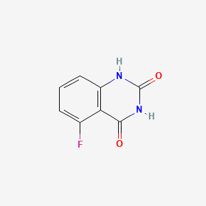 Chemical structure of 5-Fluoroquinazoline-2,4(1H,3H)-dione