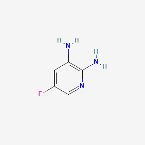 Chemical structure of 5-Fluoropyridine-2,3-diamine