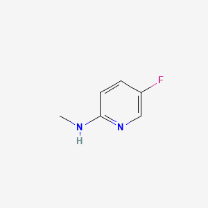 Chemical structure of 5-Fluoro-N-methylpyridin-2-amine