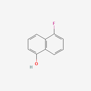 Chemical structure of 5-Fluoronaphthalen-1-ol