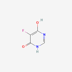 Chemical structure of 5-Fluoropyrimidine-4,6-diol