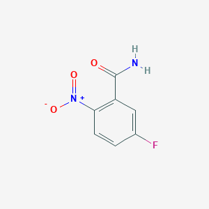 Chemical structure of 5-Fluoro-2-nitrobenzamide