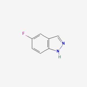 Chemical structure of 5-Fluoro-2H-indazole