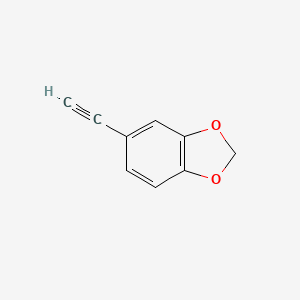 Chemical structure of 5-Ethynylbenzo-1,3-dioxole