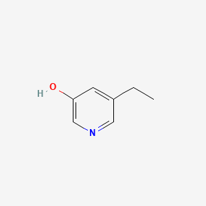 Chemical structure of 5-Ethylpyridin-3-ol