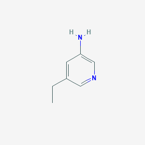 Chemical structure of 5-Ethylpyridin-3-amine