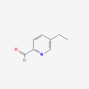 Chemical structure of 5-Ethylpicolinaldehyde