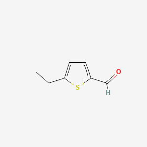Chemical structure of 5-Ethyl-2-Thiophenecarboxaldehyde