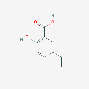 Chemical structure of 5-Ethyl-2-hydroxybenzoic Acid