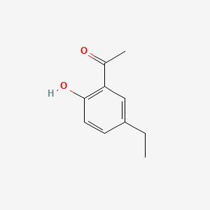 Chemical structure of 5-Ethyl-2-hydroxyacetophenone