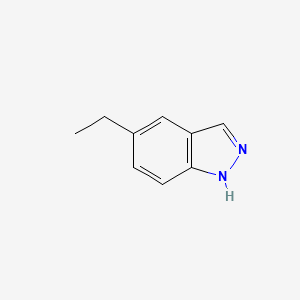 Chemical structure of 5-ETHYL-1H-INDAZOLE