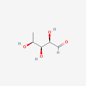 Chemical structure of 5-DEOXY-L-ARABINOSE