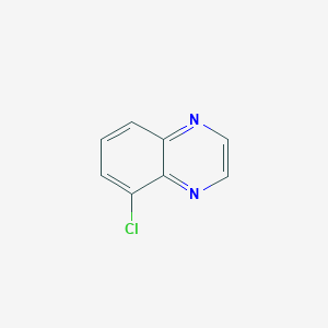 Chemical structure of 5-Chloroquinoxaline