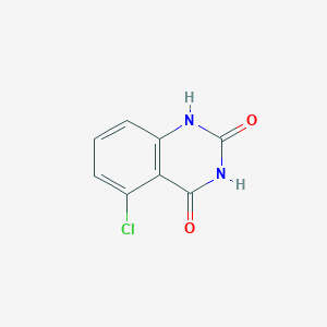 Chemical structure of 5-Chloroquinazoline-2,4-diol