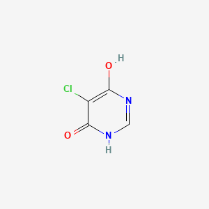 Chemical structure of 5-Chloropyrimidine-4,6-diol