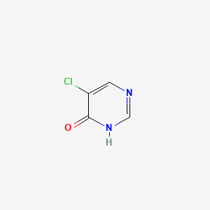 Chemical structure of 5-Chloropyrimidin-4-ol