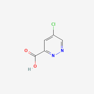 Chemical structure of 5-Chloropyridazine-3-carboxylic acid