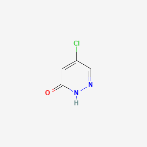 Chemical structure of 5-Chloropyridazin-3(2H)-one