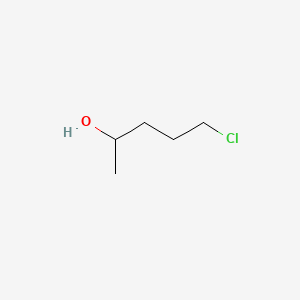 Chemical structure of 5-Chloropentan-2-ol
