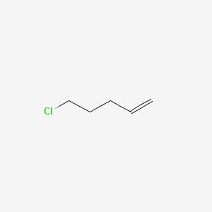 Chemical structure of 5-Chloropent-1-ene