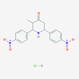 Chemical structure of 5-chloro-N-(2-(2,6-dioxopiperidin-3-yl)-1,3-dioxoisoindolin-4-yl)pentanamide