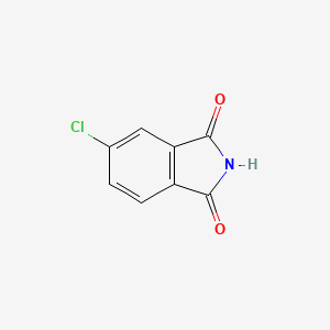 Chemical structure of 4-Chloro-phthalimide