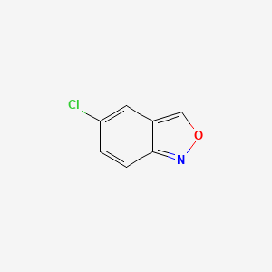 Chemical structure of 5-Chlorobenzo[c]isoxazole