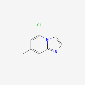 Chemical structure of 5-Chloro-7-Methylimidazo[1,2-A]Pyridine