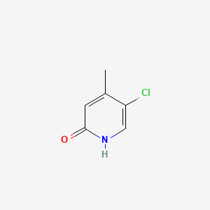 Chemical structure of 5-Chloro-4-methylpyridin-2-ol