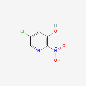 Chemical structure of 5-Chloro-2-nitropyridin-3-ol