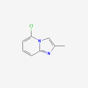 Chemical structure of 5-Chloro-2-Methylimidazo[1,2-A]Pyridine