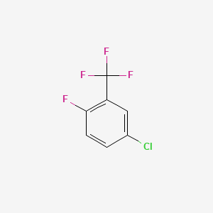 Chemical structure of 5-Chloro-2-Fluorobenzotrifluoride