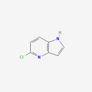 Chemical structure of 5-Chloro-1H-pyrrolo[3,2-b]pyridine