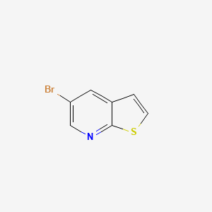 Chemical structure of 5-Bromothieno[2,3-b]pyridine