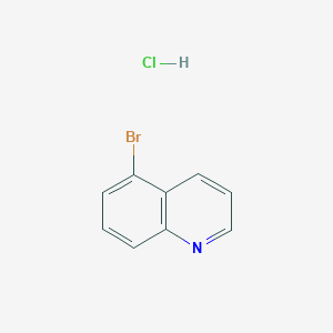 Chemical structure of 5-Bromoquinoline Hydrochloride