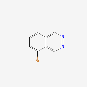 Chemical structure of 5-Bromophthalazine