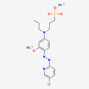 Chemical structure of 5-Bromo-PAPS