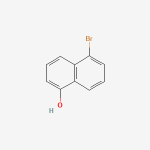 Chemical structure of 5-Bromonaphthalen-1-ol