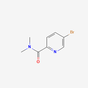 Chemical structure of 5-Bromo-N,N-dimethylpicolinamide