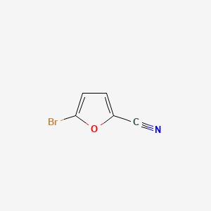 Chemical structure of 5-Bromofuran-2-carbonitrile