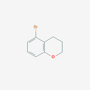 Chemical structure of 5-Bromochroman