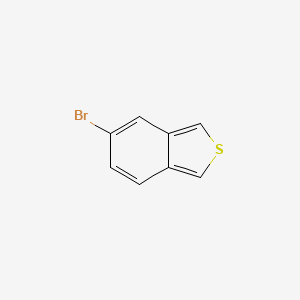 Chemical structure of 5-Bromobenzo[c]thiophene